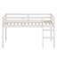 Lit mezzanine en bois avec échelle-1159635196