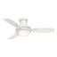 44" Verse 3 - Blade Outdoor Standard Ceiling Fan with Remote Control and Light Kit Included-611680388
