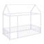 Structure de lit en métal avec clôture, pour enfants, adolescents, filles, garçons-244914400