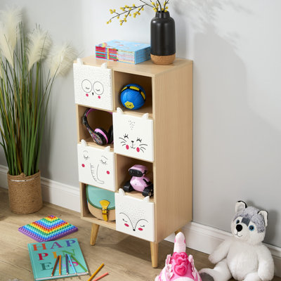 83 cm H x 40 cm W Cube Bookcase