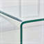 Table de bout en verre Ifedayo
