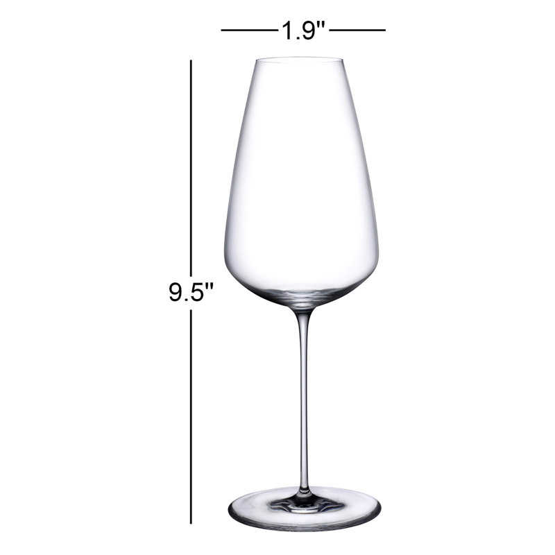 Stem Zero Handmade Crystal Wine Glass