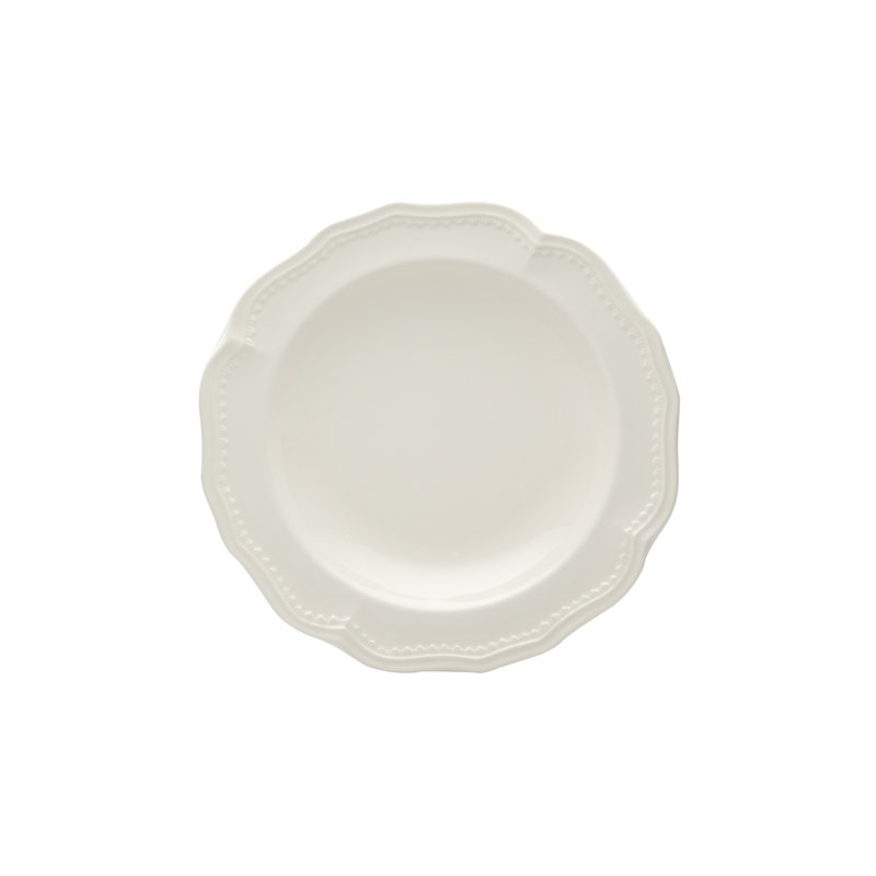 Red Vanilla 4 Piece Classic White Soup Bowl Set
