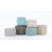 Noreen 18"W Square Hand-Woven Cotton Pouf-2138437652