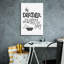 Art mural sur toile Epic Graffiti «Laundry Room 4 White Vertical» par Chris Paschke-102866216