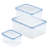 Easy Essentials™ Food Storage - Set of 3 Containers and 3 Lids