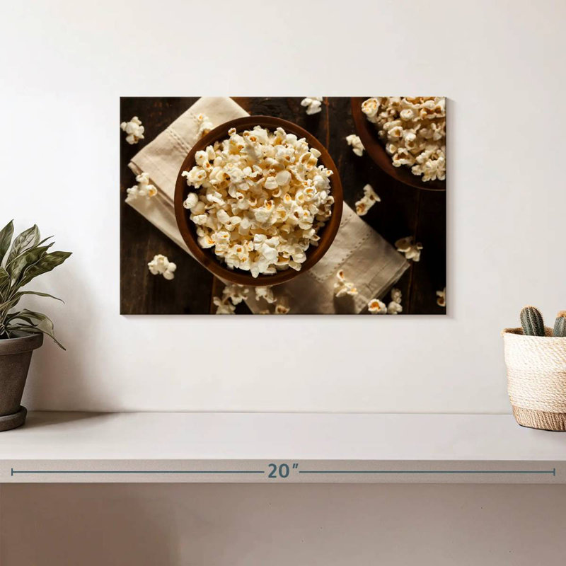 Yarlin Homemade Popcorn, 8" H x 12" W