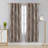 Spurgh Sliver Wave Foil Print Blackout Thermal Grommet Curtain Panels (Set of 2)-792607124-792607142