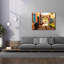  «The Village Archway» par Alonzo Saunders, art mural sur toile, 54 po x 40 po
