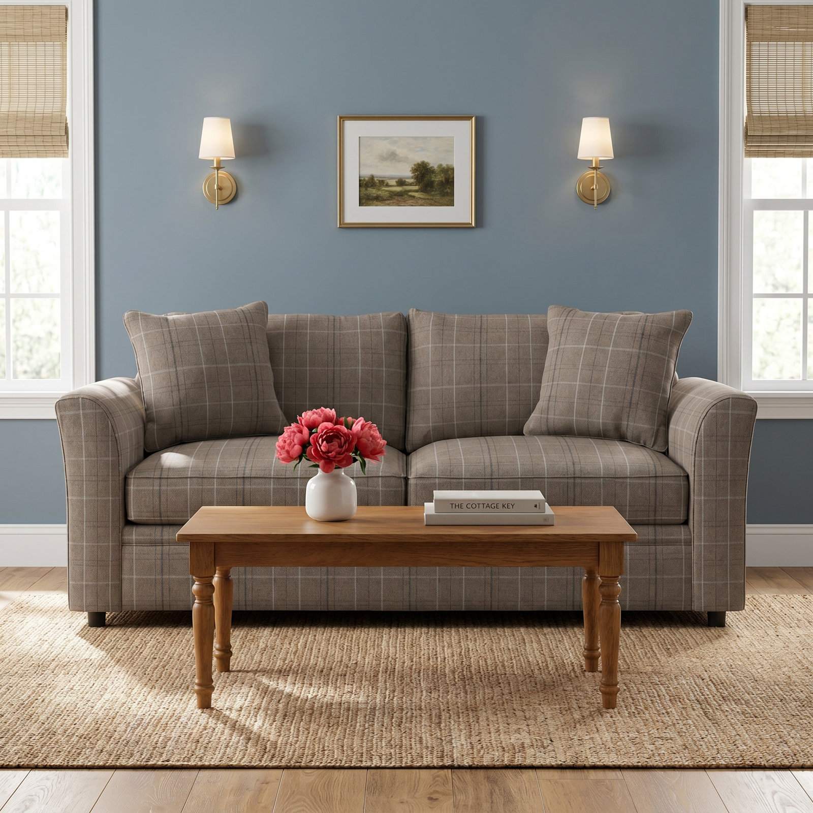 Northfield Upholstered Sofa, Eggshell Crypton Performance; 0884-93, Air Dream Mattress
