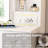 White Dressing Table With 3 - Level Dimmable Led Lights, 2 Drawers, Built In Power Outlet, Hair Dryer Stand, And Upholstered Stool, Ideal For Small Bedrooms Space Saving