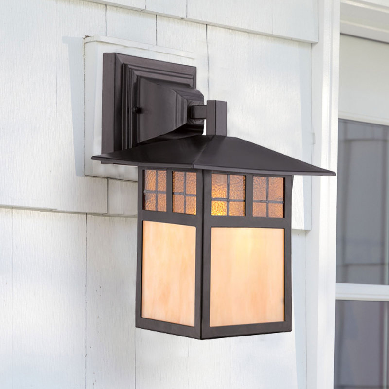 Classic Outdoor Wall Sconce, With Aluminum   Frame  Od1045