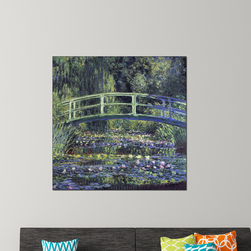 Claude Monet - Wrapped Canvas Painting, 100cm H x 100cm W x 1.8cm D