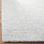 Tapis oriental blanc / bleu en viscose / laine touffeté à la main Tisya-744033421