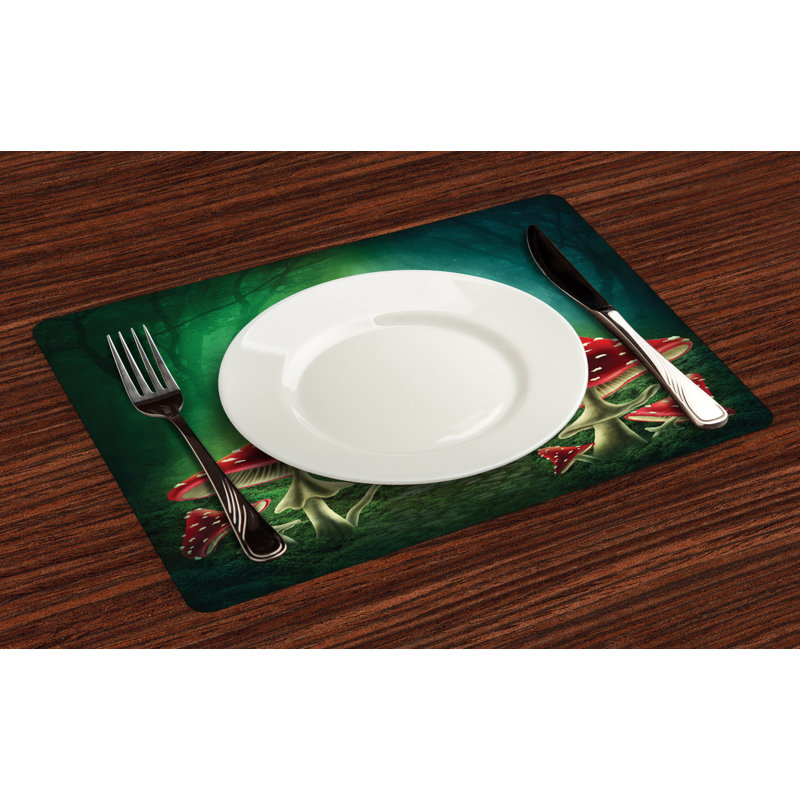 Polyester Animals/Nature Rectangle Placemat