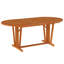 Cherrie 6 - Person Eucalyptus Solid Wood Patio Dining Set Extendable Speciality Table