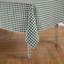 Gingham Check - 100% Pure Linen Tablecloth-1147043390-1147043379