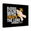Blessed Is The Man Jeremiah 17:7 - Wrapped Canvas Print-878970654