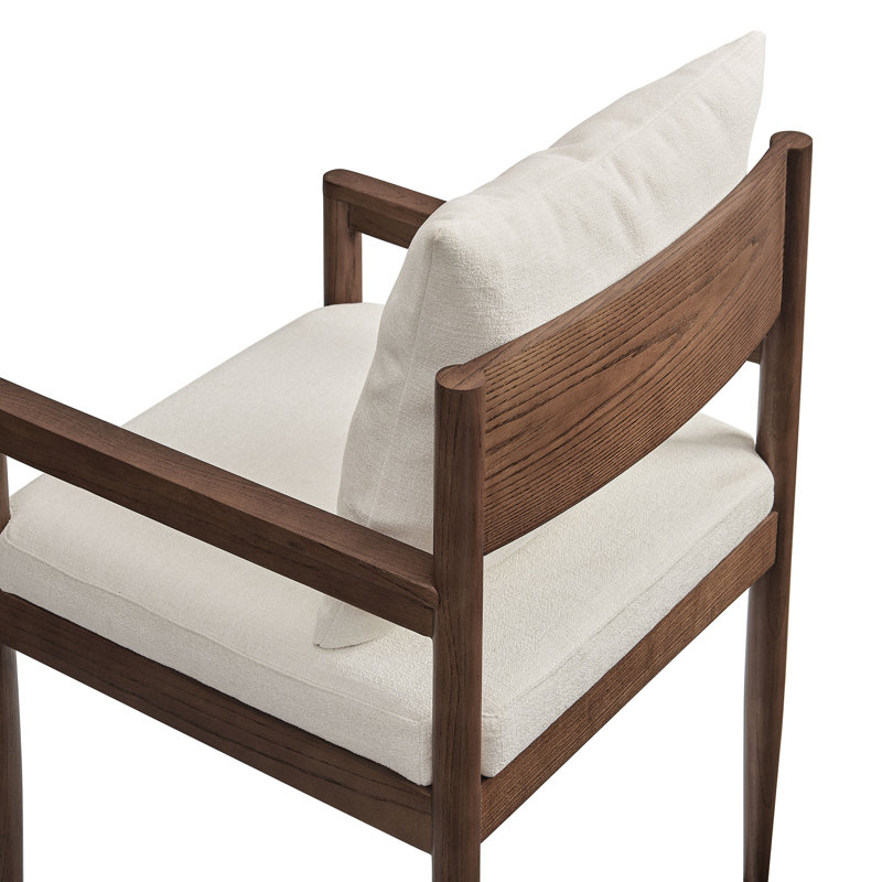 Remington Wood Dining Armchair, Salt