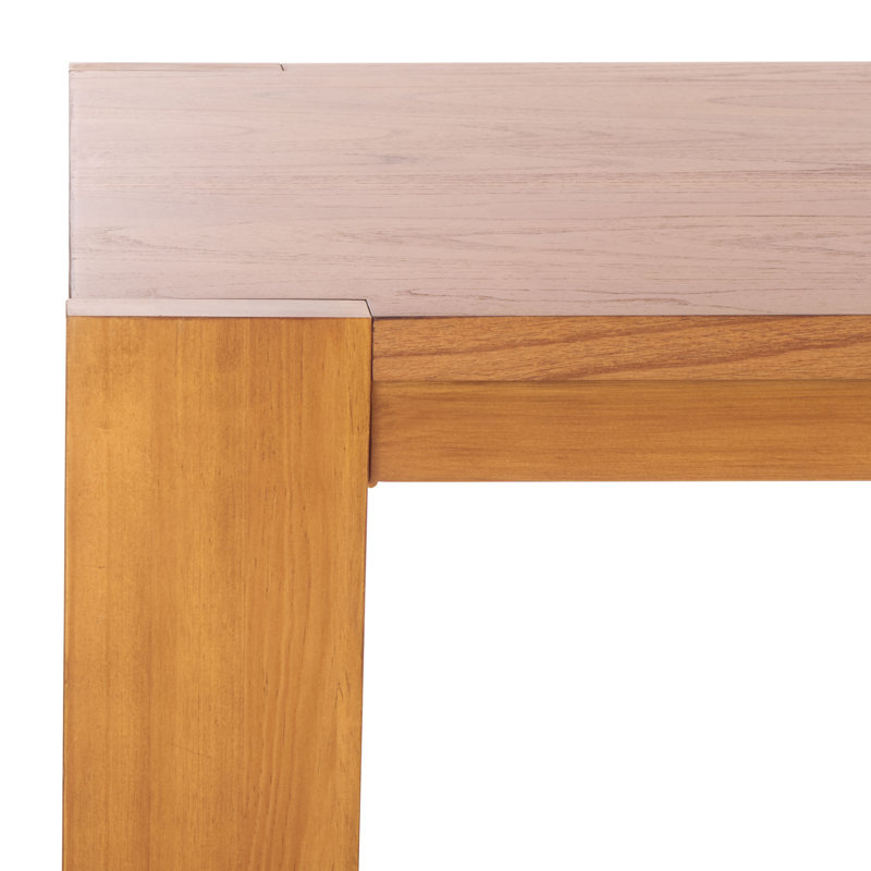 Nikole Rectangle Wood Coffee Table, Brown