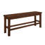 Mobilier de cuisine classique en bois à hauteur de comptoir 1 pièce