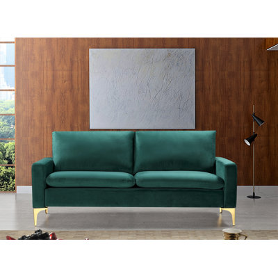 Cottleville 54.72'' Velvet Loveseat