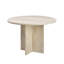 Sama Round Solid Wood Dining Table