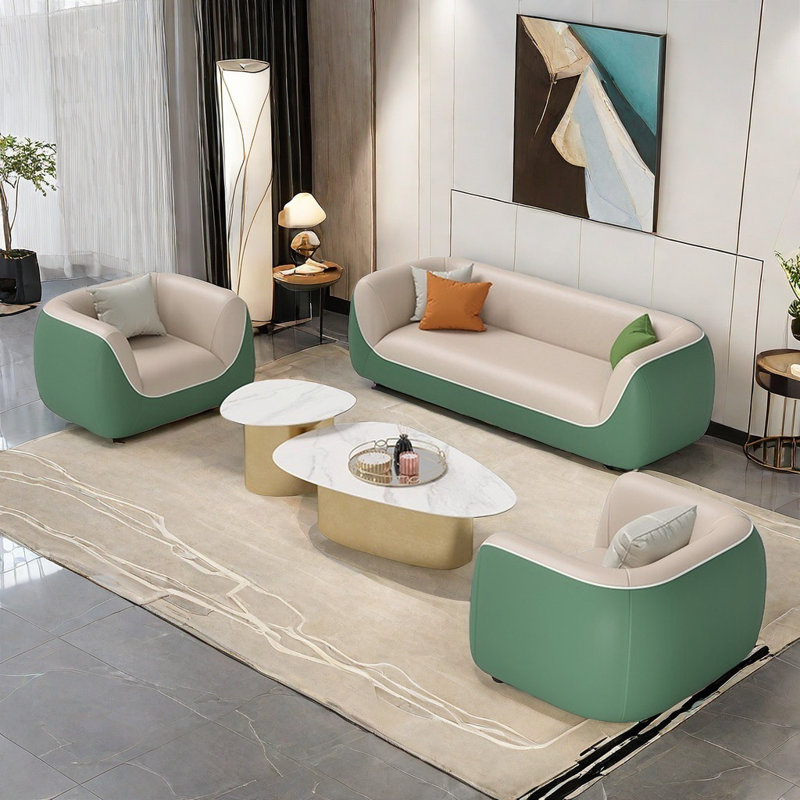 Modern Simple Sofa Coffee Table Combination