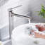 Robinet de lavabo vasque à poignée simple avec drain-100916598