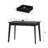 Caidence 2-Drawer Writing Desk with Solid Wood Legs-553739009-553739022