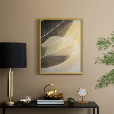 Floral XLIV Framed Print - Ready To Hang - Made in USA