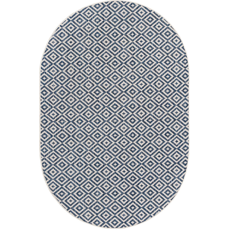 Tapis d'extérieur Destiny, Ovale 5 pi 3 po x 8 pi