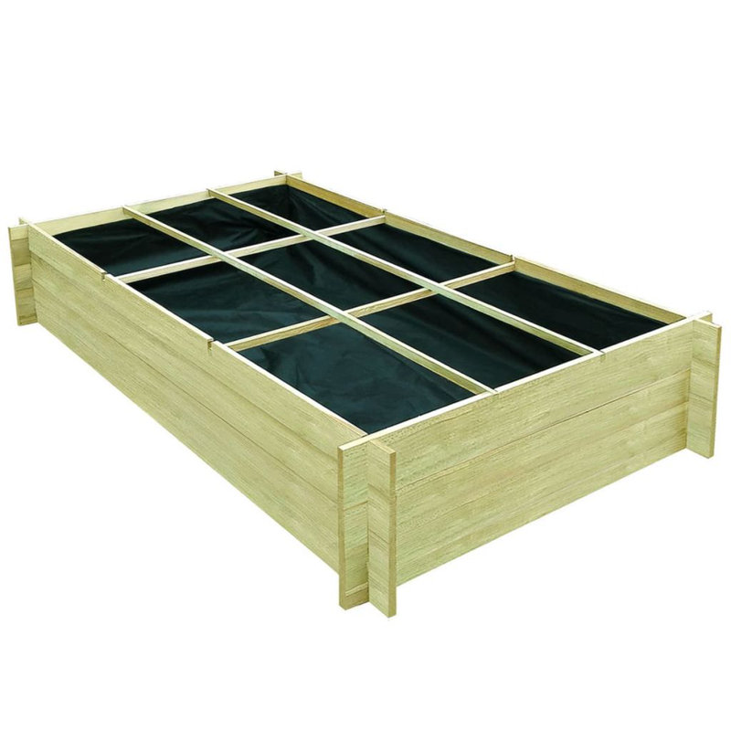 Capra Wood Planter Box, 40cm H x 100cm W x 197cm