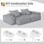 Canapé modulaire surdimensionné Modern-2104042431
