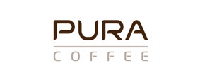Logo pura coffee