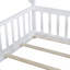Lit double, plancher en bois d'hévéa en forme de tente, avec garde-corps, lattes et porte-1418426320-1418426321