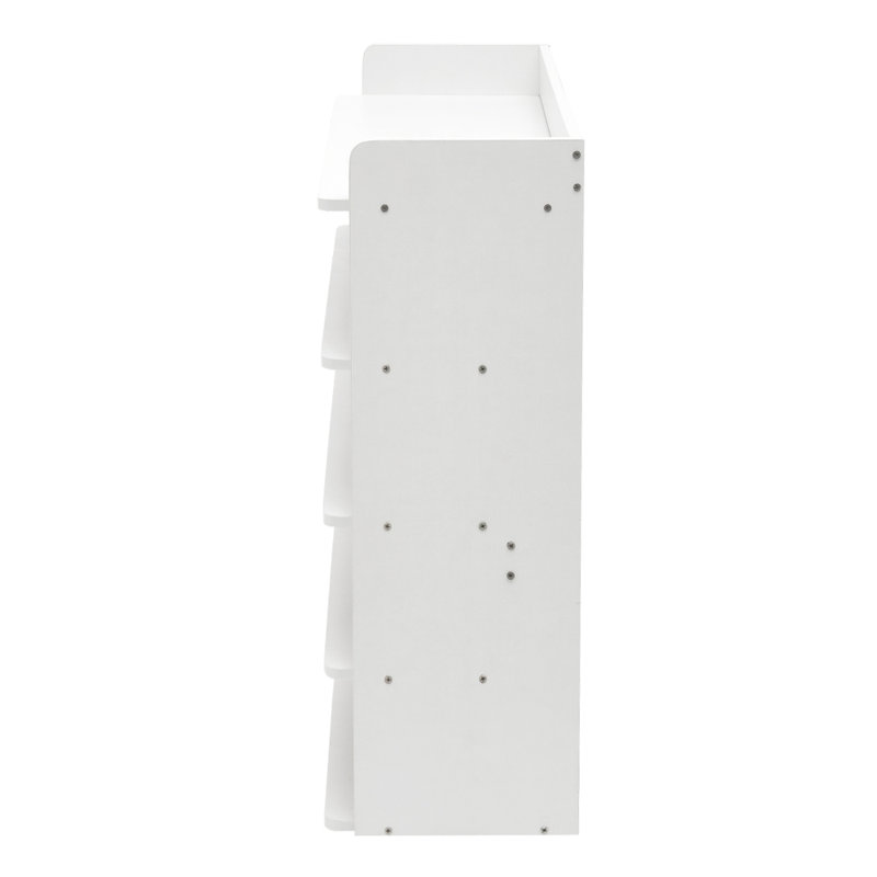 Shoe Rack, 104cm H x 62cm W x 26cm D, White