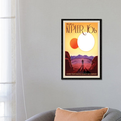 Kepler-16B by NASA - Print on Canvas