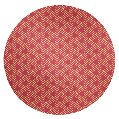 Chenille Geometric Indoor Rug