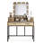 Abdulaleem Vanity Table with Lighted Mirror-1218541035