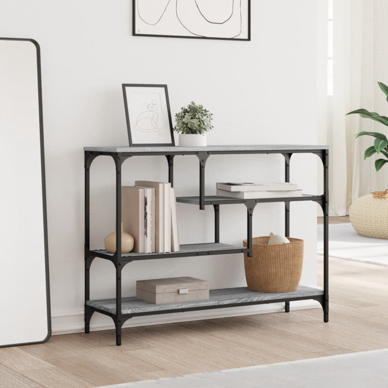Abisoye 100cm Console Table, Grey Sonoma