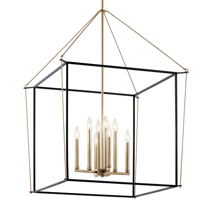 Baxy - Light Pendant, Bronze, 80.25" H x 28.25" W x 5.25" D