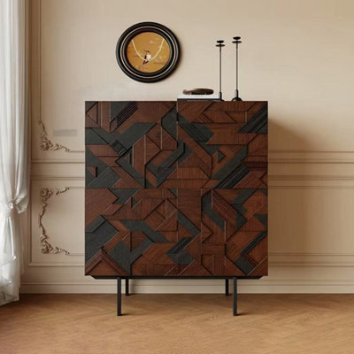 Retro minimalist luxury-style sideboard