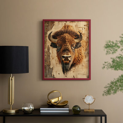 ANIMALS Series CDXC III, reproduction encadrée - bois massif