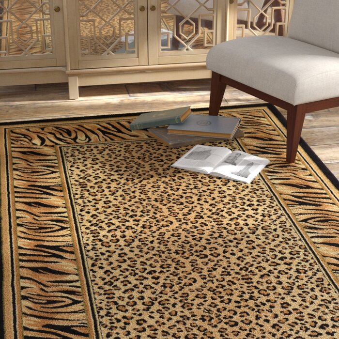 Willa Arlo Interiors Testerman Animal Print Rug & Reviews | Wayfair