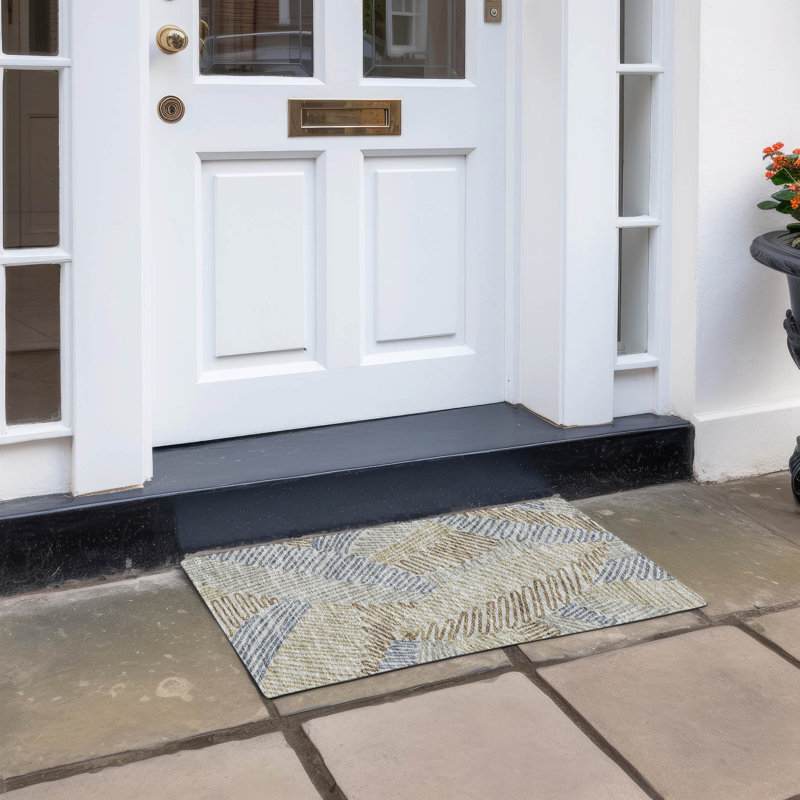 Tapis intérieur / extérieur Maliana, Rectangle 1 pi 8 po x 2 pi 6 po