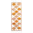 Handmade Decorative Metal Wall Accessory, 12.6 x 35.4 inches | 100% Metal, Thickness: 0.06 inches | Unique Hand-Painted Design, Perfect for Home Decor | Versatile Wall Hanging with Distinctive Color Variations