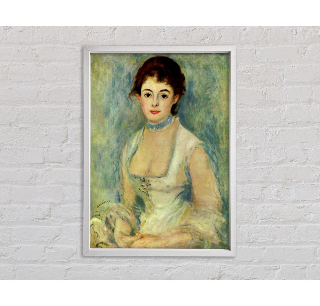 Renoir Madame Henriot - Einzelner Bilderrahmen Kunstdrucke auf Leinwand