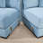 154.6" Oversized L-Shaped Corduroy Upholstered Sectional-982612594