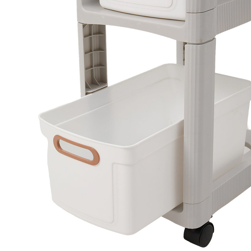 51.5cm H x 25cm W Utility Cart with Wheels
